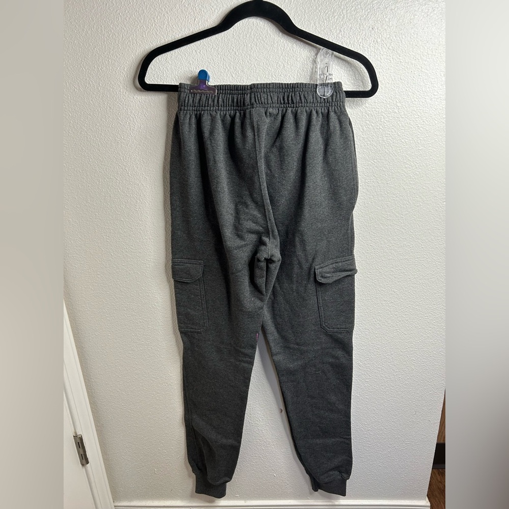 Gray Jogger Pants with Pockets